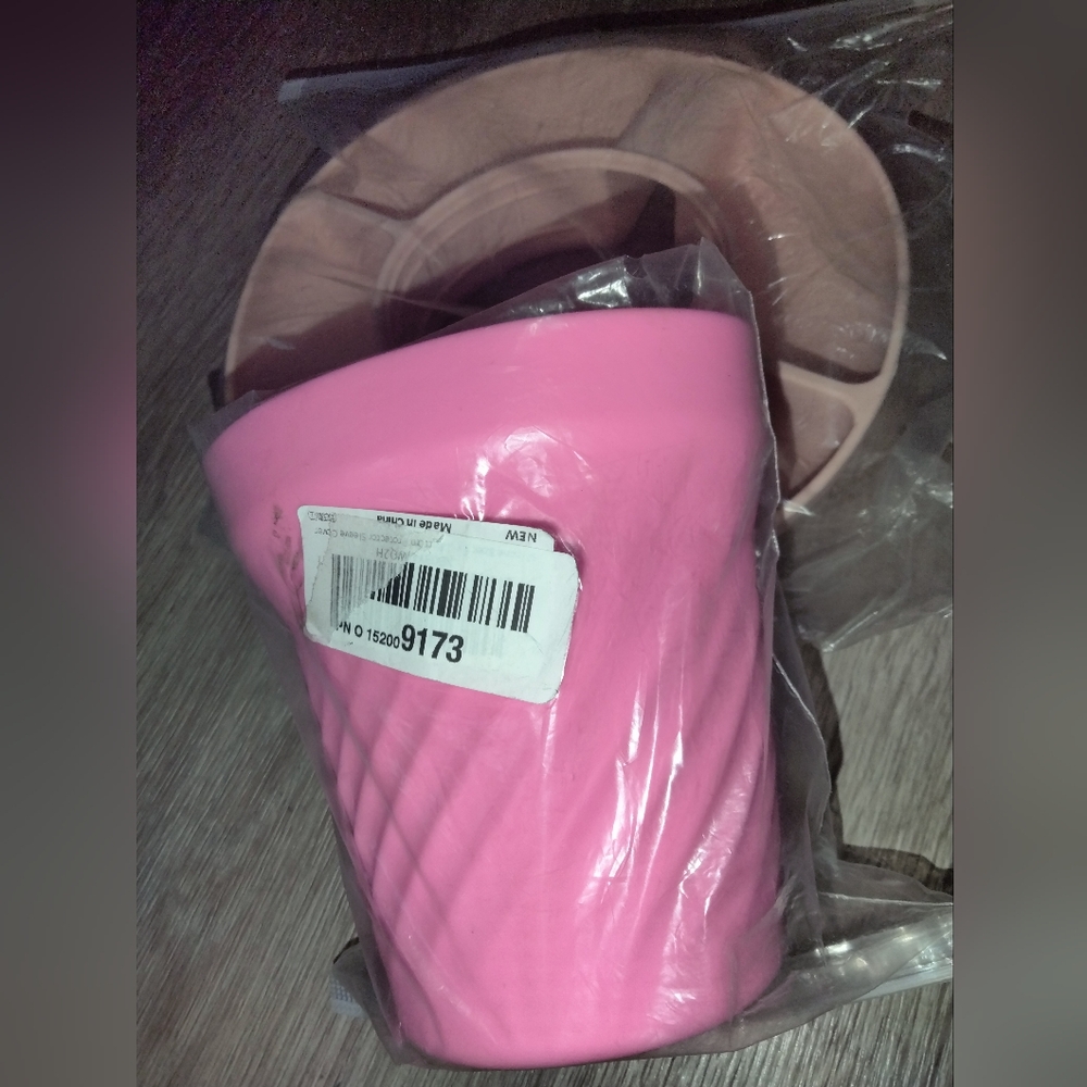 Pink Stanley Sleeve and Snack Ring Bundle NWT - Picture 3 of 3